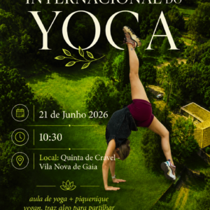 Dia internacional do Yoga - 21 de Junho 2026
