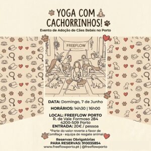 Yoga com Cachorrinhos - 07 Junho de 2026